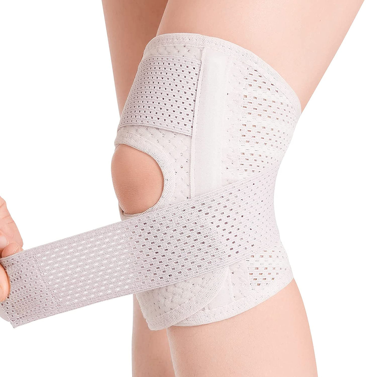 Orthopaedic Knee Brace with Stabilising Strap