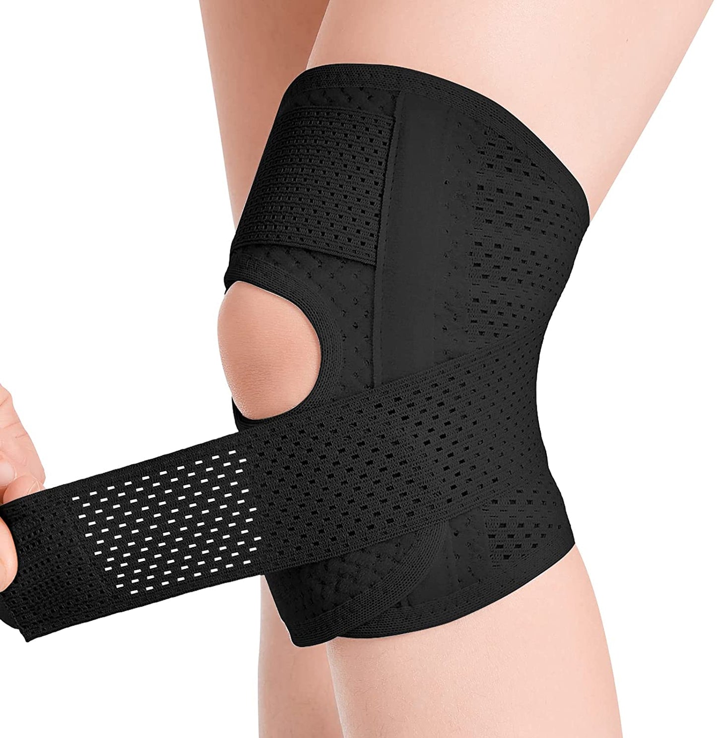 Orthopaedic Knee Brace with Stabilising Strap