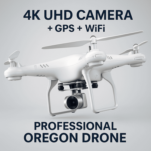Professional Oregon Drone with 4K Full HD Camera, GPS, Wifi + 9 Free Gifts