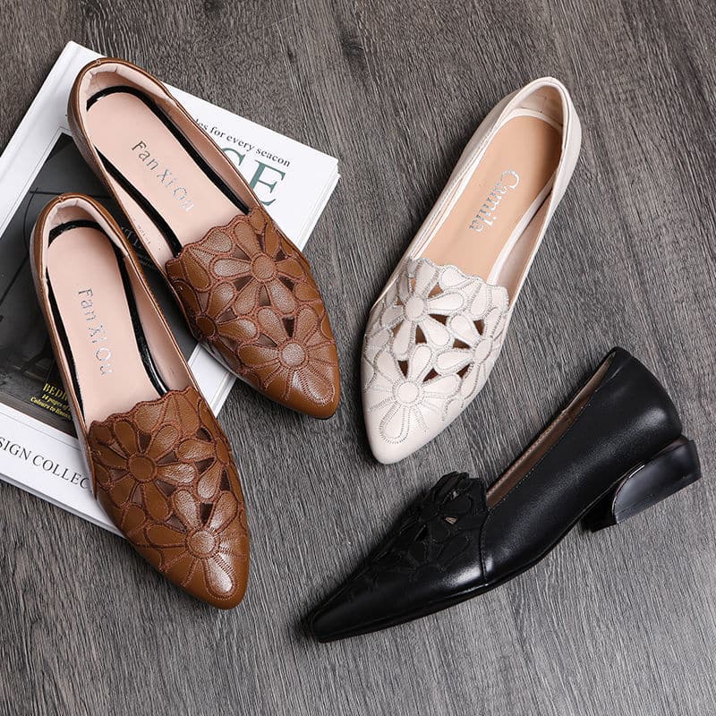 Videl Women's Leather Loafers
